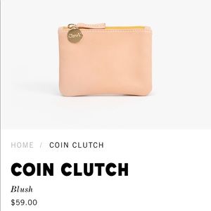 NWT Clare V Coin Clutch